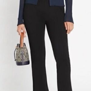 Tory Burch Black Boot Cut Pants